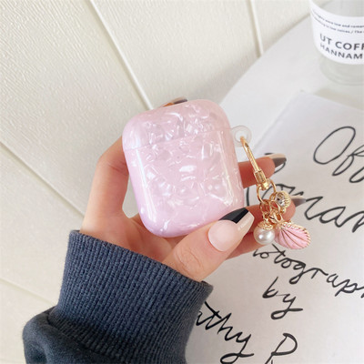 Θήκη Cartoon Pearl Shell για Apple Airpods 1 2 3 Θήκη για AirPods Pro Θήκη με Αξεσουάρ ακουστικών Μπρελόκ Κουτί ακουστικών