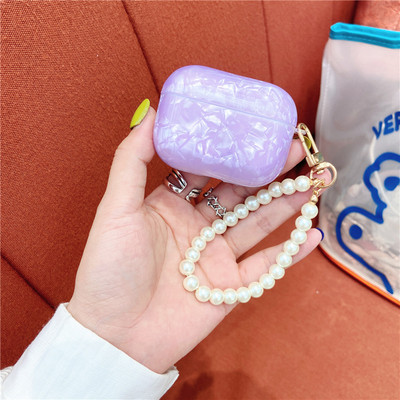 Θήκη Cartoon Pearl Shell για Apple Airpods 1 2 3 Θήκη για AirPods Pro Θήκη με Αξεσουάρ ακουστικών Μπρελόκ Κουτί ακουστικών