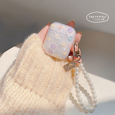 Θήκη Cartoon Pearl Shell για Apple Airpods 1 2 3 Θήκη για AirPods Pro Θήκη με Αξεσουάρ ακουστικών Μπρελόκ Κουτί ακουστικών