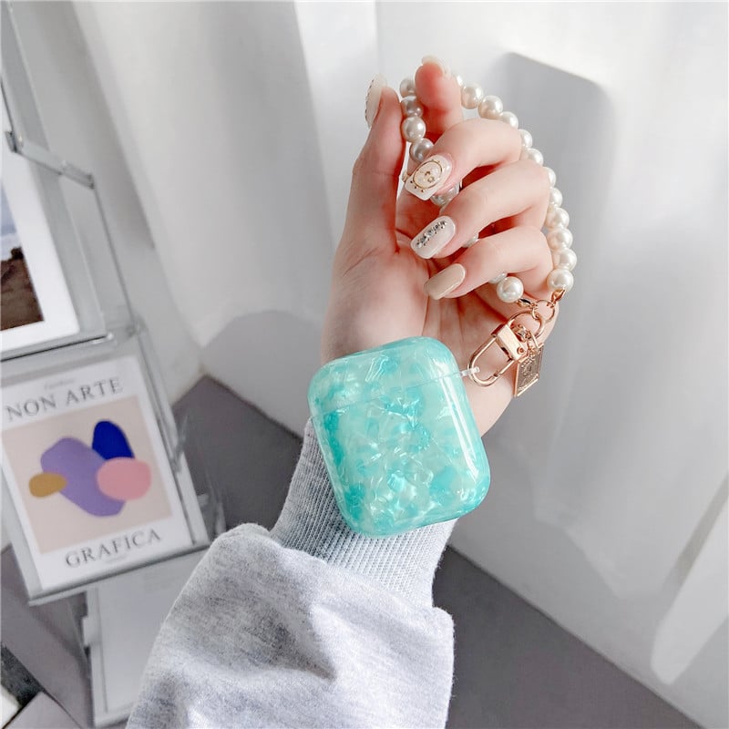 Θήκη Cartoon Pearl Shell για Apple Airpods 1 2 3 Θήκη για AirPods Pro Θήκη με Αξεσουάρ ακουστικών Μπρελόκ Κουτί ακουστικών