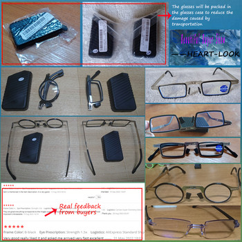 Μόδα Πτυσσόμενα Γυαλιά Ανάγνωσης Anti Blue Light Γυαλιά Πρεσβυωπίας Φορητά Anti Eyestrain Readers Γυναικεία Ανδρικά