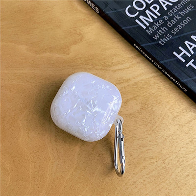 Rajzfilm fülhallgató tok Samsung Galaxy Buds Live Buds Pro Buds2 márvány TPU Bluetooth fejhallgató töltőfedélhez