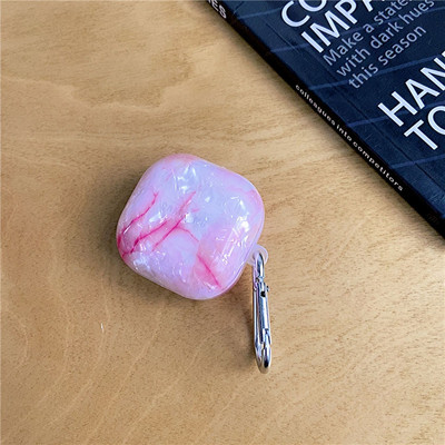 Rajzfilm fülhallgató tok Samsung Galaxy Buds Live Buds Pro Buds2 márvány TPU Bluetooth fejhallgató töltőfedélhez