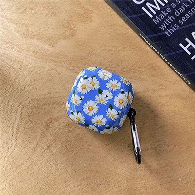 Rajzfilm fülhallgató tok Samsung Galaxy Buds Live Buds Pro Buds2 márvány TPU Bluetooth fejhallgató töltőfedélhez