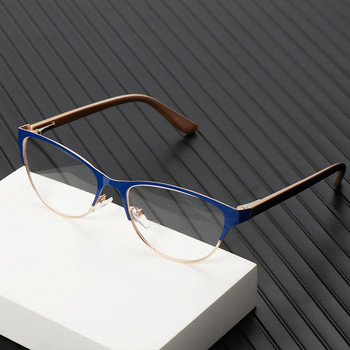 1PC ρετρό γυαλιά ανάγνωσης μισού πλαισίου Unisex Υψηλής ευκρίνειας γυαλιά υπερμετρωπίας μεγέθυνση πρεσβυωπικά γυαλιά +1,0~+3,5