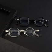 Retro TR skaidrūs akiniai skaitymui vyriški akiniai apvalūs kvadratiniai rėmeliai anti mėlyni kvadratiniai akiniai išmanieji vyriški akiniai