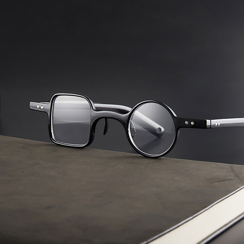 Retro TR skaidrūs akiniai skaitymui vyriški akiniai apvalūs kvadratiniai rėmeliai anti mėlyni kvadratiniai akiniai išmanieji vyriški akiniai