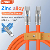 120 W 6A szupergyors töltő USB kábel iPhone Xiaomi Huawei Samsung folyékony szilikon gyorstöltő C típusú töltő adatvonalhoz