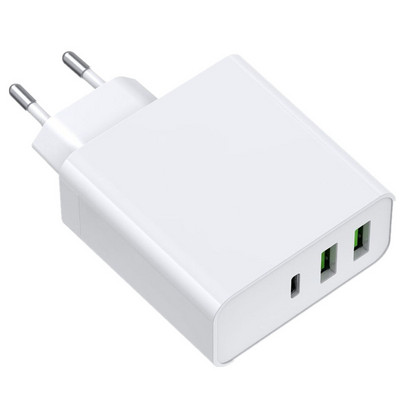 Φορτιστής 65W TYPE-C USB-C PD60W 45W QC3.0 Φορτιστής για φορητό υπολογιστή USB-C MacBook Pro/Air iPad Pro 12W για Samsung iPhone