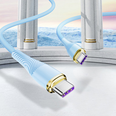 PD 100W 6A Kabel za brzo punjenje tipa C do tipa C za MacBook Pro iPad Pad Pro za Xiaomi Redmi Samsung Huawei Kabel za punjenje telefona