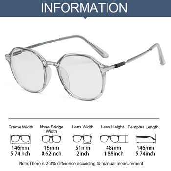 -0,75 1,25 1,75 2,25 2,75 2,0 2,5 3,0 4,0 Готови очила за късогледство Жени Мъже Очила с рецепта против синя светлина Късогледство