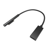 Γυναικείο τροφοδοτικό φόρτισης 15V 3A USB2.0 Type-C για Microsoft Surface Pro 4 5 6 Go Tablet PD 20cm Καλώδιο προσαρμογέα φορτιστή DC