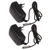 2X Universal Europe Charger AC 12V2A Sector Adapter για tablet Microsoft Surface RT Pro 2