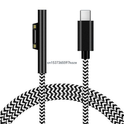 15 V USB Type-C Microsoft Surface 3 4 5 6 7 PD töltőkábel kábel táblagéphez