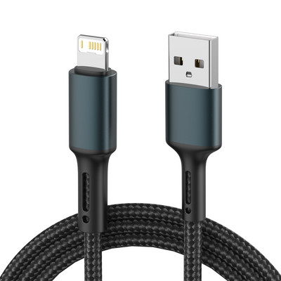 USB laidas skirtas iPhone 14 13 12 11 Pro X XS Max 6 7 8 Plus SE Apple iPad greito įkrovimo laido kilmės Mobiliojo telefono įkroviklio duomenų laidas 3 m