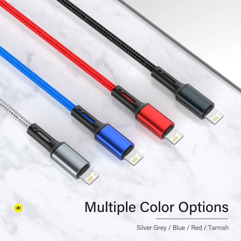 USB laidas skirtas iPhone 14 13 12 11 Pro X XS Max 6 7 8 Plus SE Apple iPad greito įkrovimo laido kilmės Mobiliojo telefono įkroviklio duomenų laidas 3 m