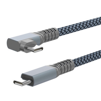 USB 3.2 Type C кабел 240W 5A Кабел за бързо зареждане Устойчив USB C към USB C кабел за зарядно устройство за A10E A11 A20 A30 B36A