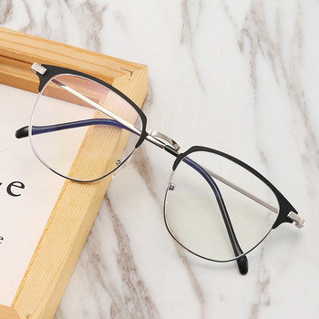 2022 Νέα Μόδα Τετράγωνα Γυαλιά Ανδρικά Γυναικεία Διαφανή γυαλιά με καθαρούς φακούς Επώνυμα σχεδιαστής Vintage Μεταλλικά Γυαλιά Ανδρικά Γυναικεία