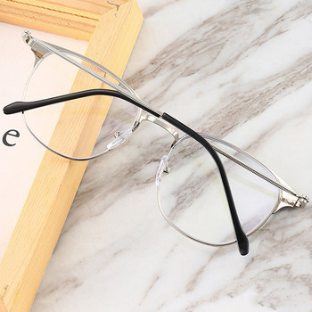 2022 Νέα Μόδα Τετράγωνα Γυαλιά Ανδρικά Γυναικεία Διαφανή γυαλιά με καθαρούς φακούς Επώνυμα σχεδιαστής Vintage Μεταλλικά Γυαλιά Ανδρικά Γυναικεία
