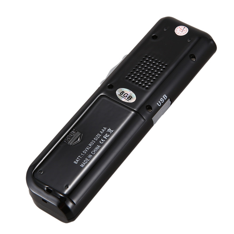 Sk-010 8Gb Ψηφιακός Ήχος Φωνητική εγγραφή Τηλεφώνου Δικτάφωνο Mp3 Αναπαραγωγή μουσικής Ενεργοποίηση φωνής Var AB Επαναλαμβανόμενος βρόχος