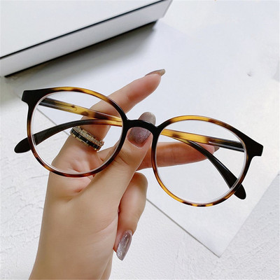 -1 -1.5-2-2.5-3-3.5-4Ochelari de vedere cu leopard de epocă pentru miopie Femei Bărbați Ochelari transparenți pentru miopie Ochelari de vedere pentru computer
