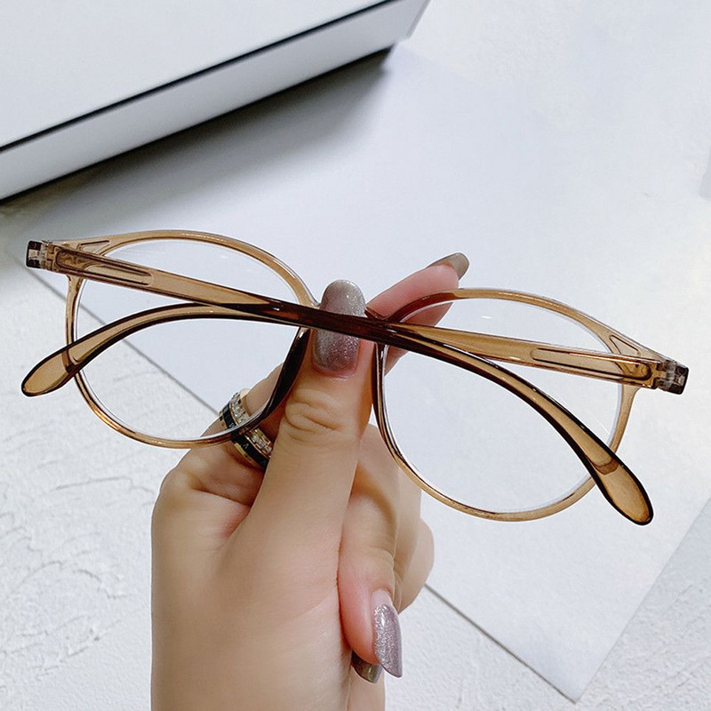 -1 -1.5-2-2.5-3-3.5-4Ochelari de vedere cu leopard de epocă pentru miopie Femei Bărbați Ochelari transparenți pentru miopie Ochelari de vedere pentru computer