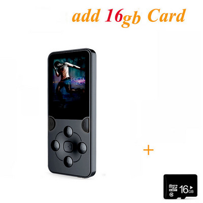 Mini MP3 Mp4 E-raamatumängija Salvestus HIFI MP3 Muusikamängija Kaasaskantav õpilaste müra vähendamine Walkman sisseehitatud kõlar koos äratusega