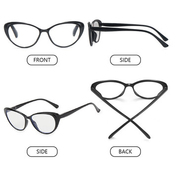 Fashion Retro Cat Eye Reading Glasses Unisex Ultralight Anti Glare Readers Γυαλιά Ultra-clear γυαλιά Presbyopia +1,0~4,0