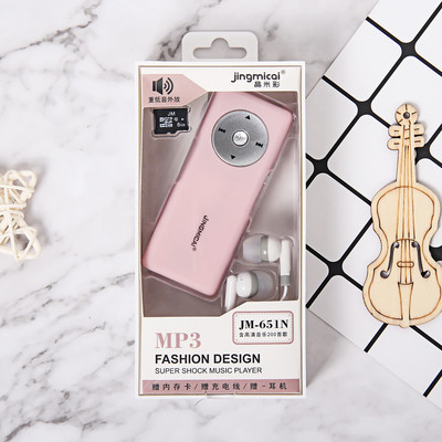 Mini karte MR Mp 3 Mp3 atskaņotājs ar austiņām Lektors Mūzika Hi-Fi Skriešana Sports Hifi Audio Portatīvie mediji Bērnu Flac Aksesuāri