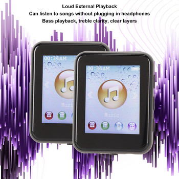 MP3 музикален плейър HiFi Lossless 1,8-инчов сензорен екран Поддържа запис 8G MP3 плейър с високоговорител Електронна книга
