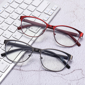 Μόδα Κλασικά επαγγελματικά γυαλιά ανάγνωσης Ανδρικά Γυναικεία Μεταλλικά Γυαλιά Αντί Μπλε Φωτός Αναγνώστης Οπτικά Γυαλιά Πρεσβυωπίας