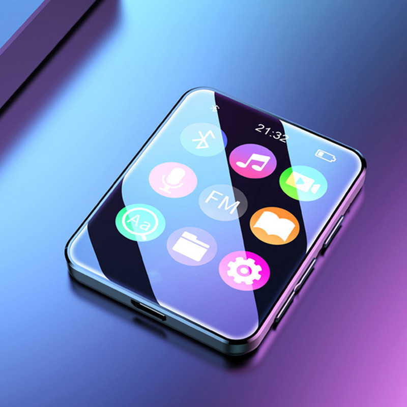 Novi MP3 Player Bluetooth 5.0 Full Screen Walkman Prijenosni Sport Music Player Mp4 Video Player FM/E-book/Rekorder Mp3 Player