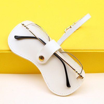 Kaasaskantav rippuv prillikott Pehmest PU-nahast kompressioonivastane päikeseprillide ümbris prillide ümbris konteineri hoiukarp