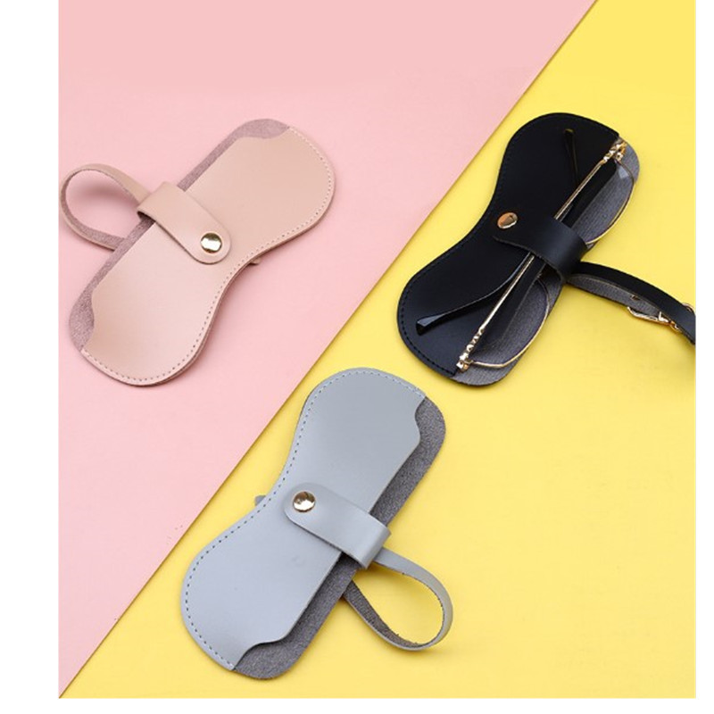 Kaasaskantav rippuv prillikott Pehmest PU-nahast kompressioonivastane päikeseprillide ümbris prillide ümbris konteineri hoiukarp