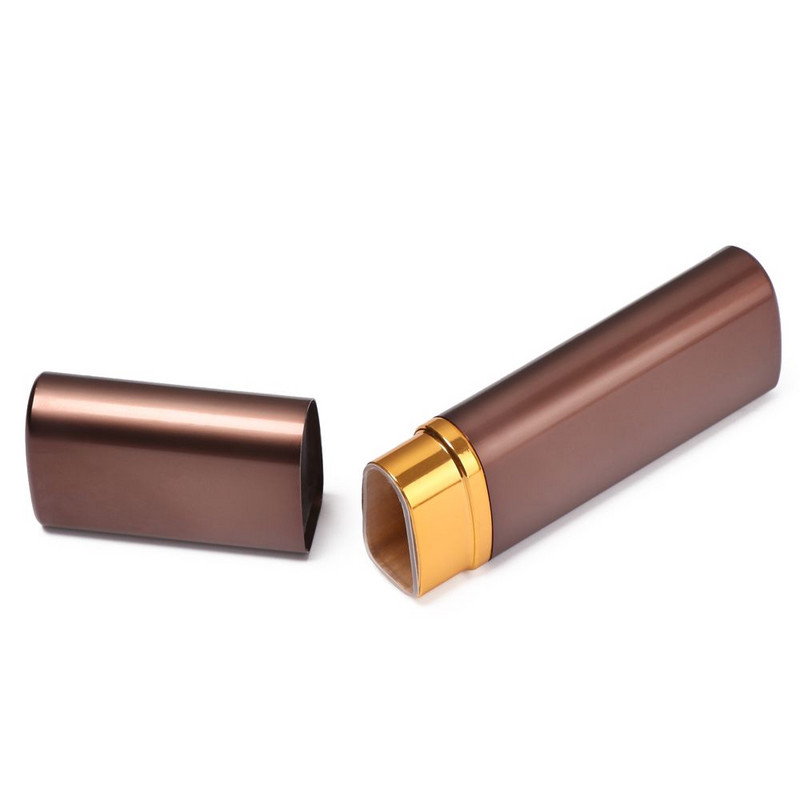 1PC Mode Sieviešu Vīriešu Vintage Portatīvie zīmuļi Vāzes Brilles Kastīte Alumīnija oksīda brilles futrāļi Briļļu turētājs Briļļu aksesuāri