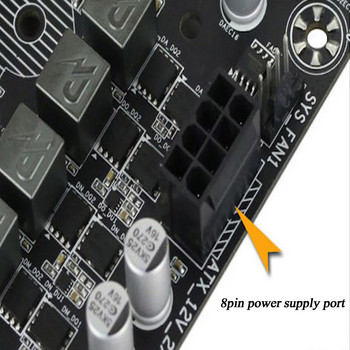 18cm ATX 4 Pin Αρσενικό σε 8 Pin Θηλυκό EPS Καλώδιο τροφοδοσίας Προσαρμογέας τροφοδοσίας CPU Σύνδεσμος τροφοδοσίας υψηλής ποιότητας Σε απόθεμα Χονδρική Dropship