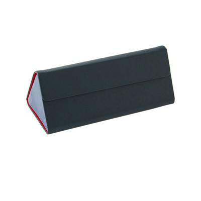 Triangle Glasses Box Δερμάτινη θήκη γυαλιών PU Τσάντα γυαλιών ηλίου Τσάντα γυαλιών τσάντα γυαλιά Organizer Θήκες μεταφοράς Fashion Glasses Box
