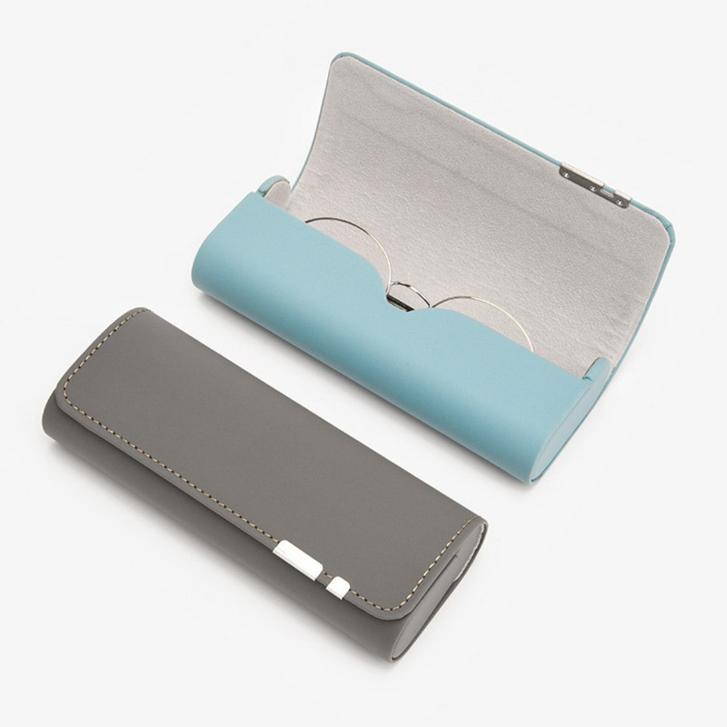 Briti stiilis magnetiline prilliümbris Uus nahast moodne lühinägelikkus tipptasemel Unisex kingitus prillitoos Käsitsi valmistatud ümbris