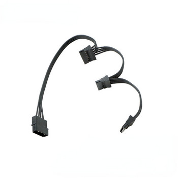 4-пинов захранващ кабел за твърд диск 1 мъжки към 3/4/5/6 женски сплитер адаптер SATA захранващ удължител за твърд диск за DIY PC Sever