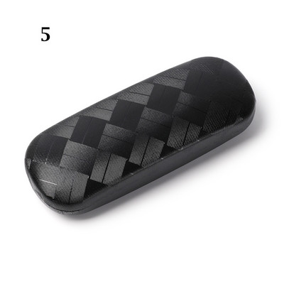 1PC cieta apvalka krāsa spīdīgs briļļu futrālis gaišs pārnēsājams futrālis stilīgs cepšanas laka saulesbrilles futrālis brilles aksesuāri