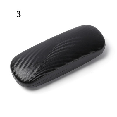 1PC cieta apvalka krāsa spīdīgs briļļu futrālis gaišs pārnēsājams futrālis stilīgs cepšanas laka saulesbrilles futrālis brilles aksesuāri