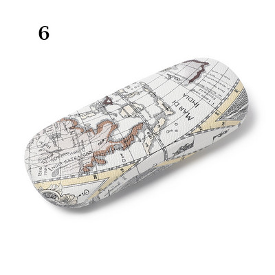 1PC cieta apvalka krāsa spīdīgs briļļu futrālis gaišs pārnēsājams futrālis stilīgs cepšanas laka saulesbrilles futrālis brilles aksesuāri