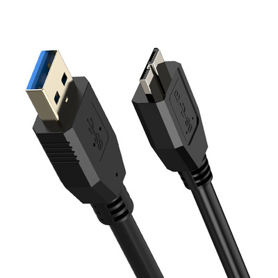 Kabel tvrdog diska USB na Micro B kabel Prijenos podataka Kabel punjača za WD tvrdi disk Seagate HDD Samsung USB 3.0 Micro B podatkovni kabel