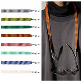 Sporta Saulesbrilles Ķēde Peldošs Žakarda Siksnas Ķēde Brilles Siksnas Pretslīdes String Brilles Virves Jostas Vadu Turētājs