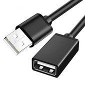 USB 2.0 produžni kabel 1,5 m/3 m/5 m žičana linija za prijenos podataka za Smart TV PS4 USB na USB produžni kabel za projektor