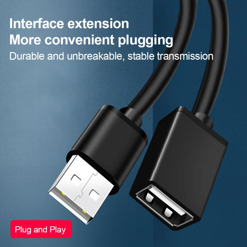 USB 2.0 produžni kabel 1,5 m/3 m/5 m žičana linija za prijenos podataka za Smart TV PS4 USB na USB produžni kabel za projektor
