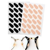 12 pāri mīksta EVA neslīdoša deguna spilventiņi brillēm Pašlīmējoši, bez krokām Deguna spilventiņi Brilles turētāji Briļļu aksesuāri