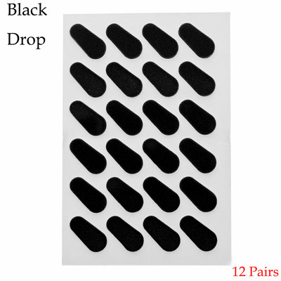 12 pāri mīksta EVA neslīdoša deguna spilventiņi brillēm Pašlīmējoši, bez krokām Deguna spilventiņi Brilles turētāji Briļļu aksesuāri