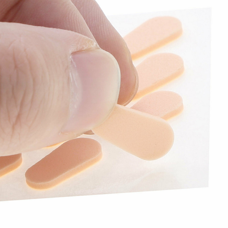 12 pāri mīksta EVA neslīdoša deguna spilventiņi brillēm Pašlīmējoši, bez krokām Deguna spilventiņi Brilles turētāji Briļļu aksesuāri