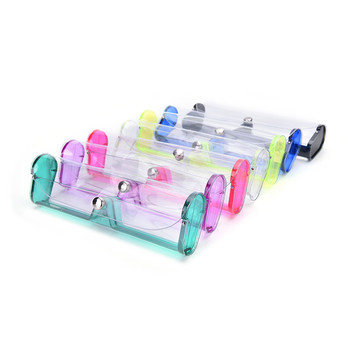 Κουτί γυαλιών PVC Διάφανη θήκη γυαλιών ανάγνωσης Θήκη γυαλιών ανάγνωσης Πλαστική θήκη γυαλιών για μυωπικό φακό πολύχρωμη